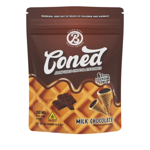 BAKEDBAGS CONED - MILK CHOCOLATE