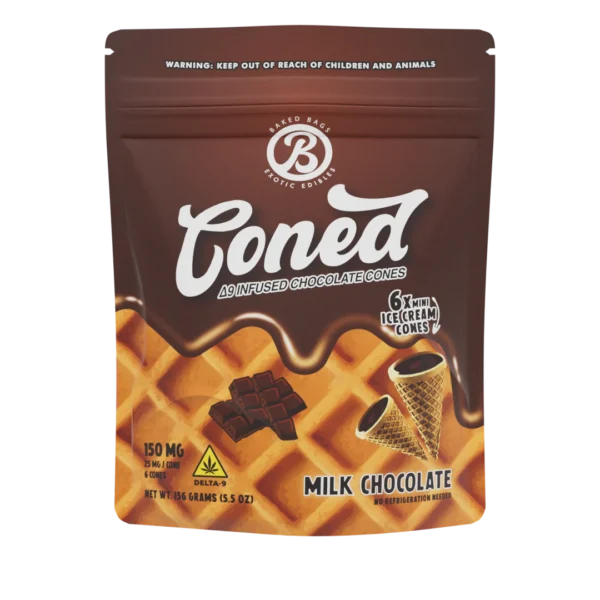 BAKEDBAGS CONED - MILK CHOCOLATE