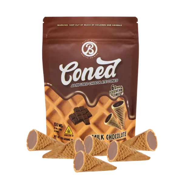 BAKEDBAGS CONED - MILK CHOCOLATE