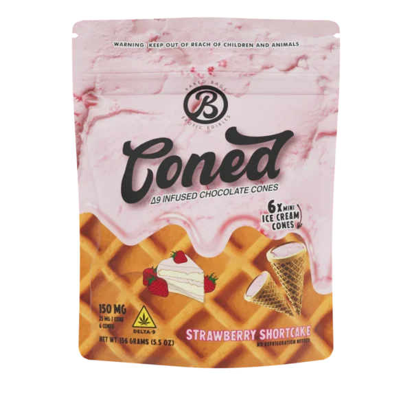 BAKEDBAGS CONED - STRAWBERRY SHORTCAKE