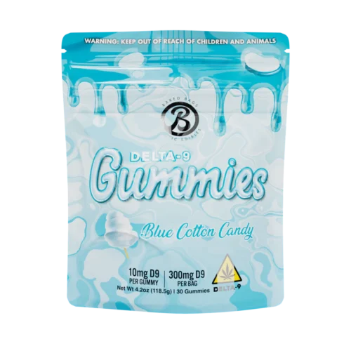 BAKEDBAGS GUMMIES - BLUE COTTON CANDY