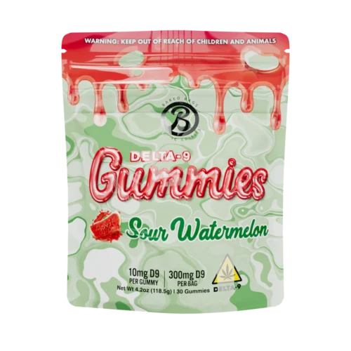 BAKEDBAGS GUMMIES - SOUR WATERMELON