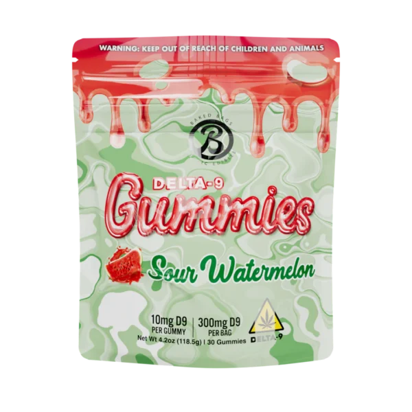 BAKEDBAGS GUMMIES - SOUR WATERMELON