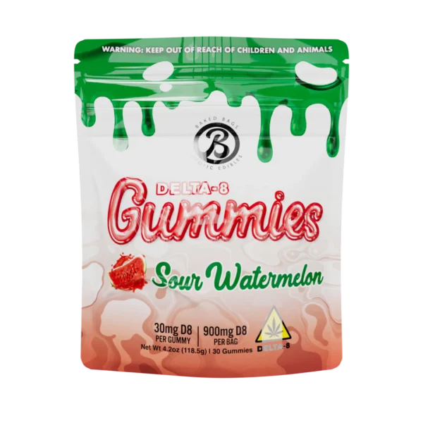 BAKEDBAGS GUMMIES - SOUR WATERMELON