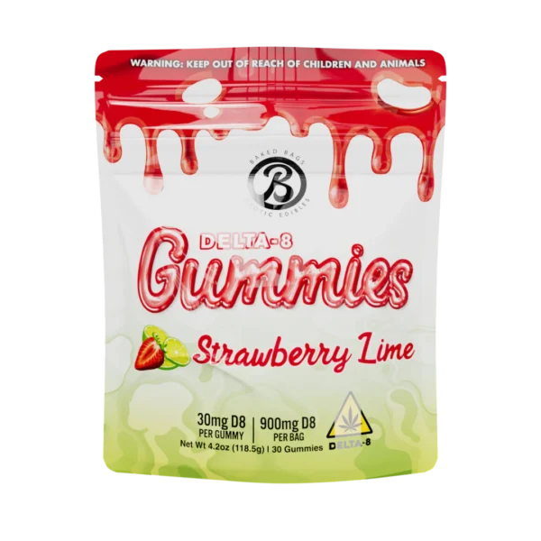 BAKEDBAGS GUMMIES - STRAWBERRY LIME