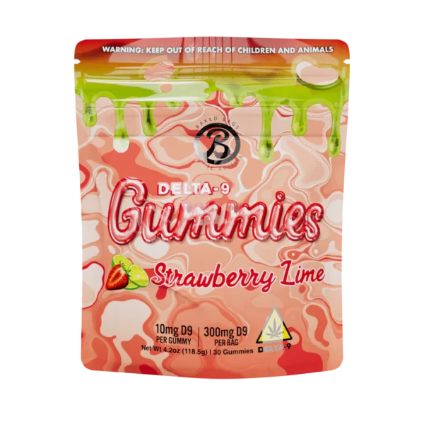 BAKEDBAGS GUMMIES - STRAWBERRY LIME