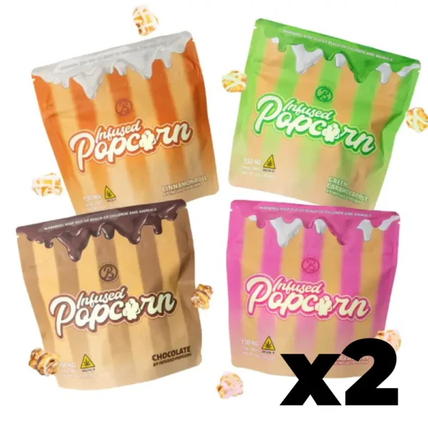 BAKEDBAGS INFUSED POPCORN - VARIETY PACK