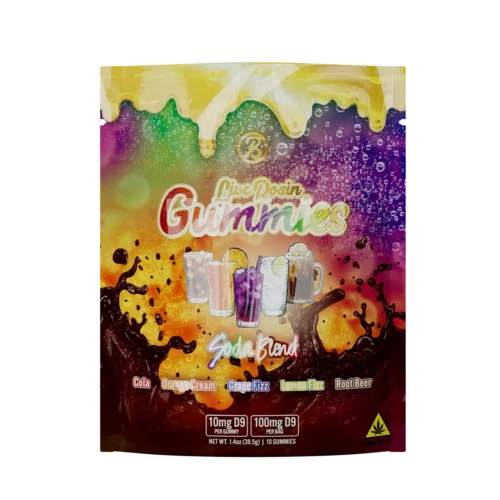 BAKEDBAGS Soda Blend Live Rosin Gummies